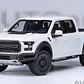Carro Colección  Ford F150 Raptor 2019 Blanca1/18 - Miniatura 2