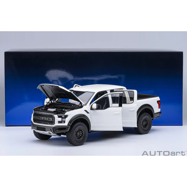 Carro Colección  Ford F150 Raptor 2019 Blanca1/18 11