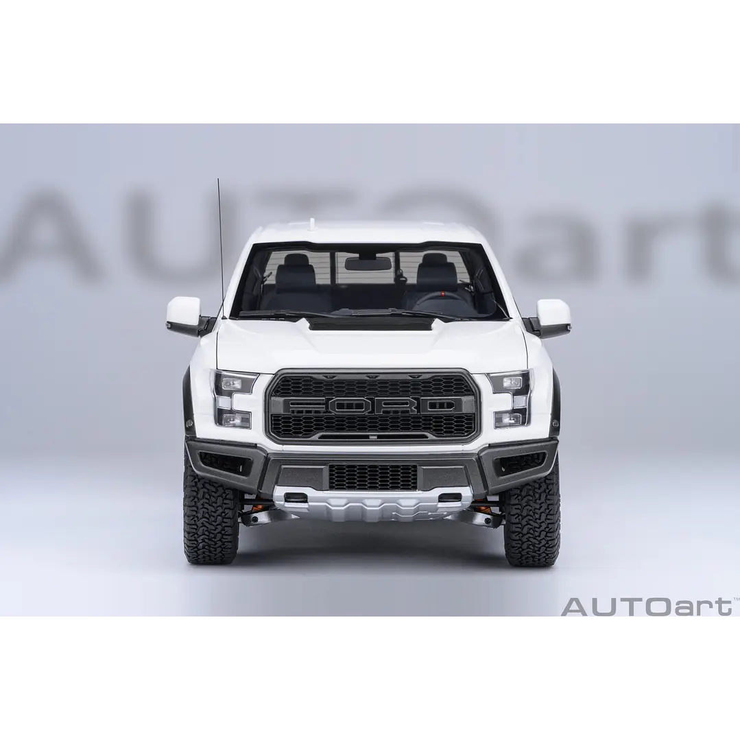 Carro Colección  Ford F150 Raptor 2019 Blanca1/18 12