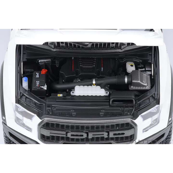 Carro Colección  Ford F150 Raptor 2019 Blanca1/18 13