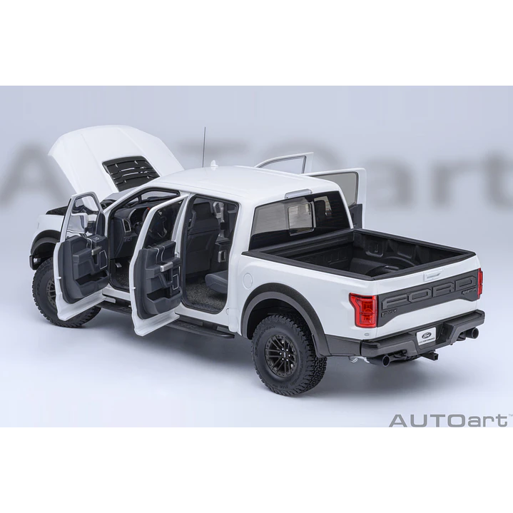 Carro Colección  Ford F150 Raptor 2019 Blanca1/18 21