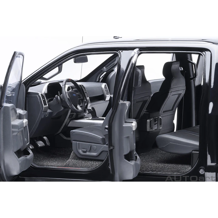 Carro Colección  Ford F150 Raptor  2019 Negra1/18 9