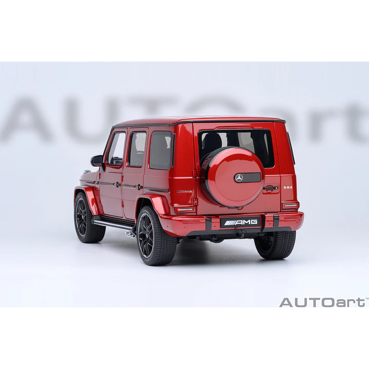 Carro Colección  Mercedes Benz Amg G63 2019 Rojo1/18 2