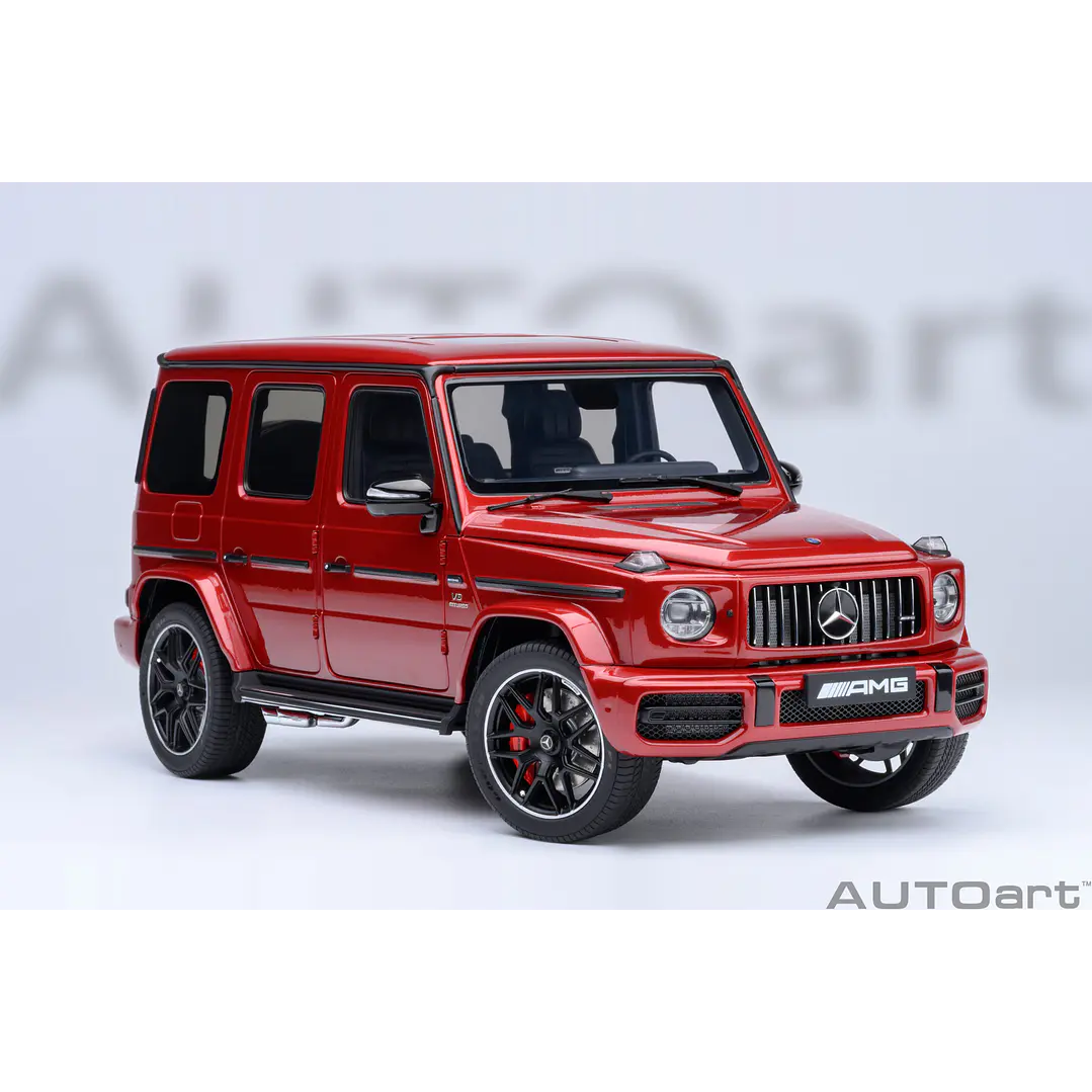Carro Colección  Mercedes Benz Amg G63 2019 Rojo1/18 3