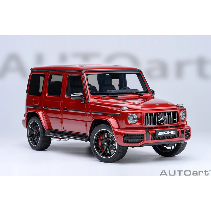 Carro Colección  Mercedes Benz Amg G63 2019 Rojo1/18 3