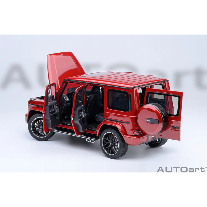 Carro Colección  Mercedes Benz Amg G63 2019 Rojo1/18 4
