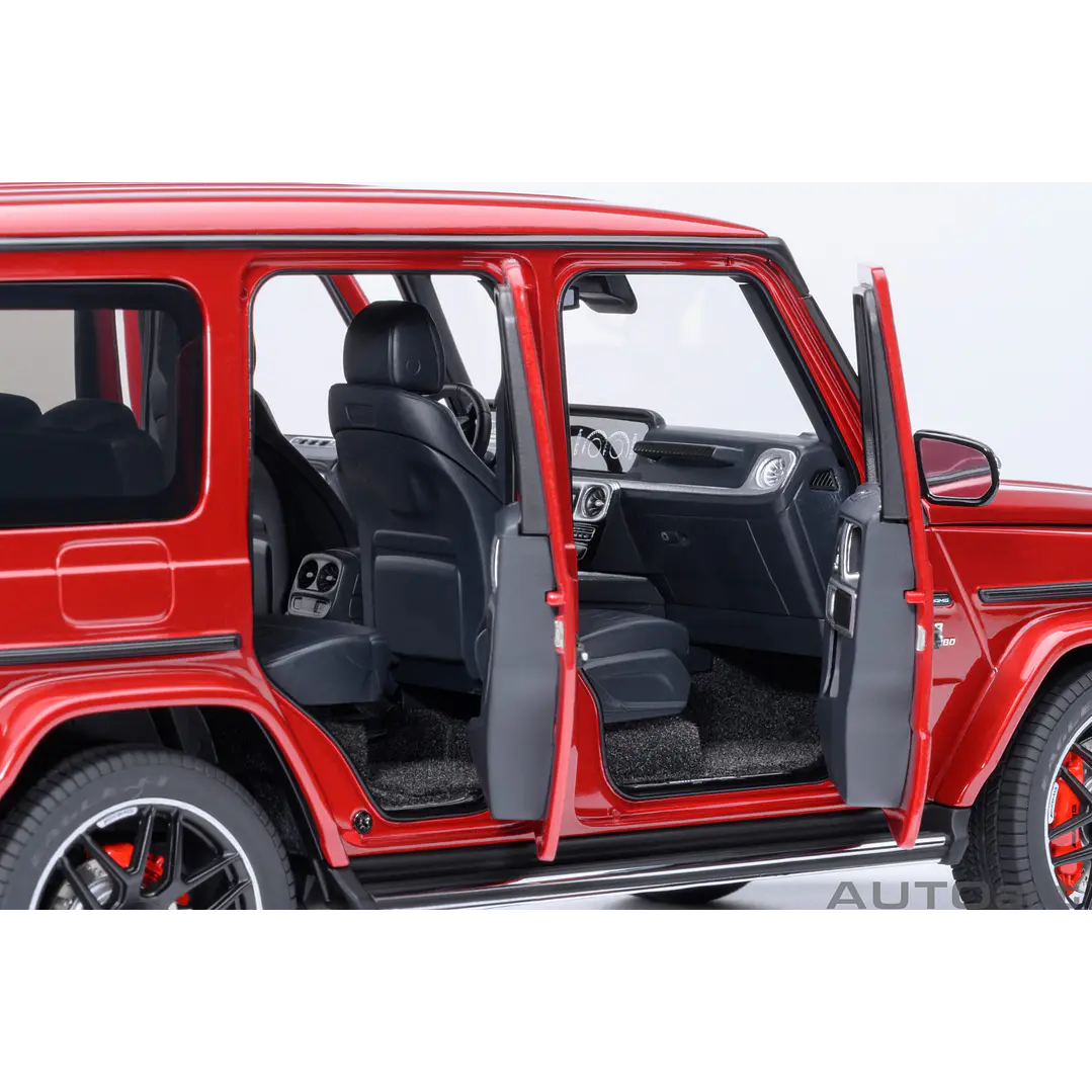 Carro Colección  Mercedes Benz Amg G63 2019 Rojo1/18 9