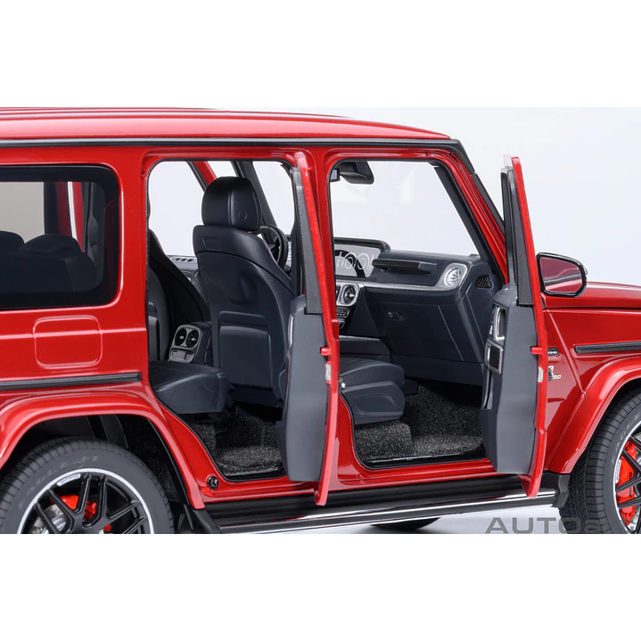 Carro Colección  Mercedes Benz Amg G63 2019 Rojo1/18 9