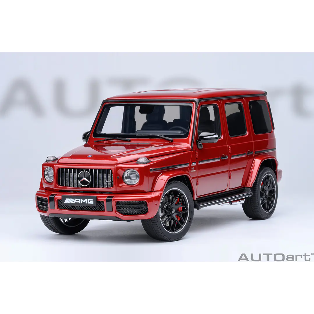 Carro Colección  Mercedes Benz Amg G63 2019 Rojo1/18 12