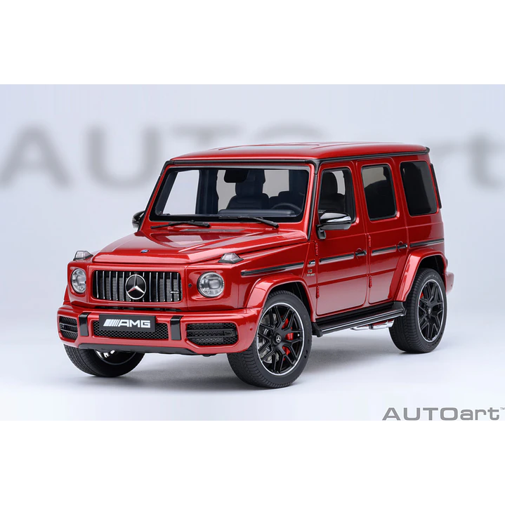 Carro Colección  Mercedes Benz Amg G63 2019 Rojo1/18 12