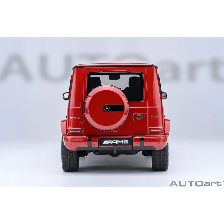 Carro Colección  Mercedes Benz Amg G63 2019 Rojo1/18 13