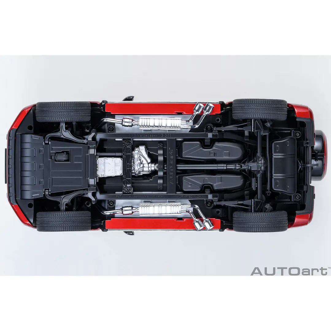 Carro Colección  Mercedes Benz Amg G63 2019 Rojo1/18 14