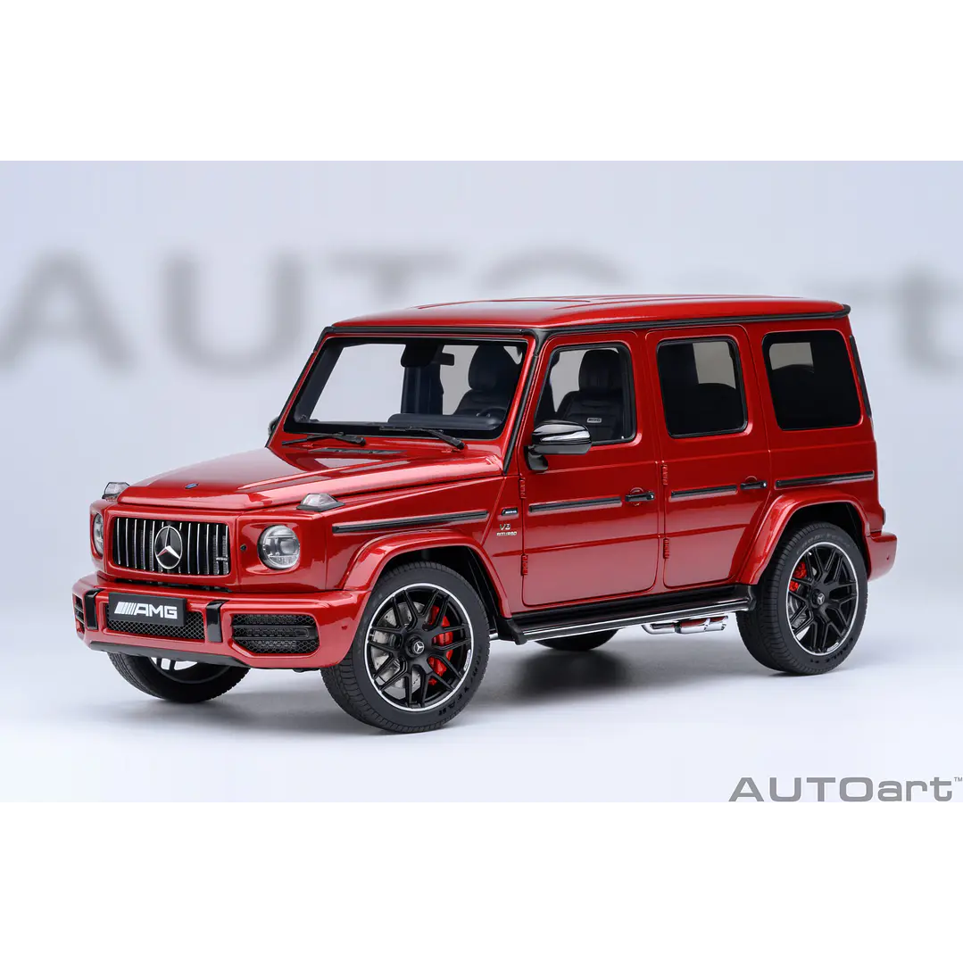Carro Colección  Mercedes Benz Amg G63 2019 Rojo1/18 19