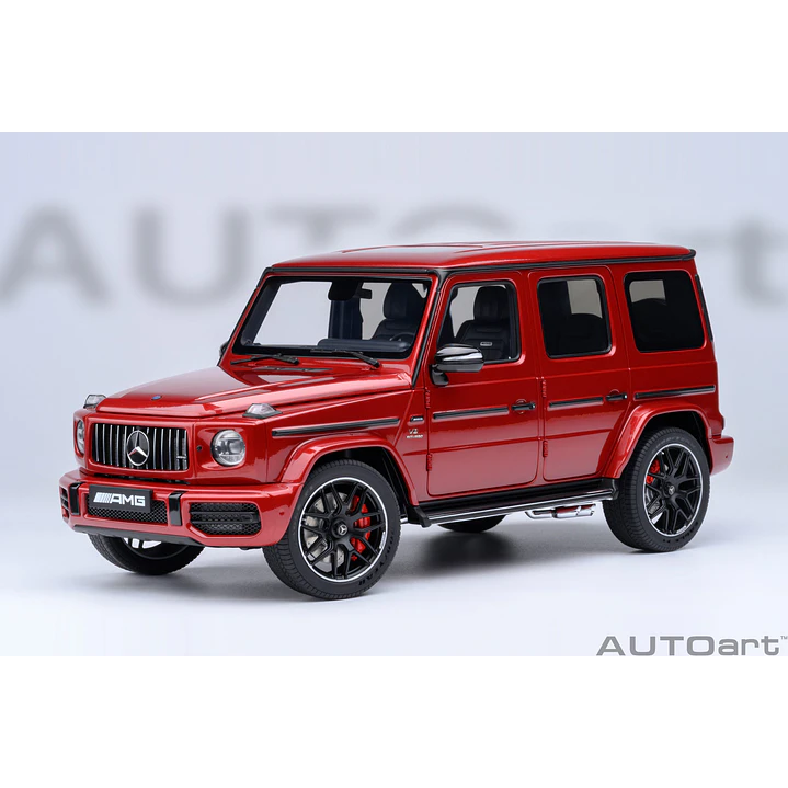 Carro Colección  Mercedes Benz Amg G63 2019 Rojo1/18 19