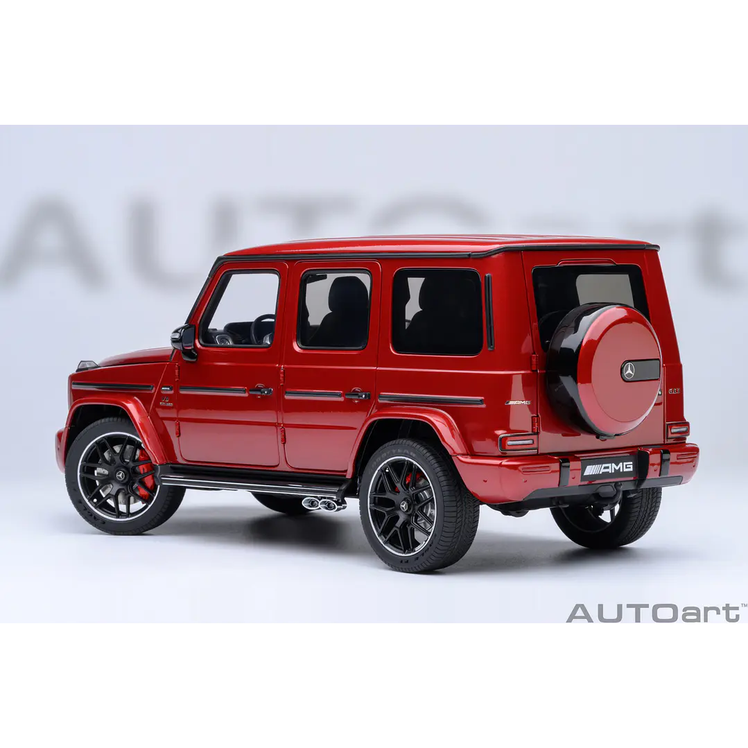 Carro Colección  Mercedes Benz Amg G63 2019 Rojo1/18 21