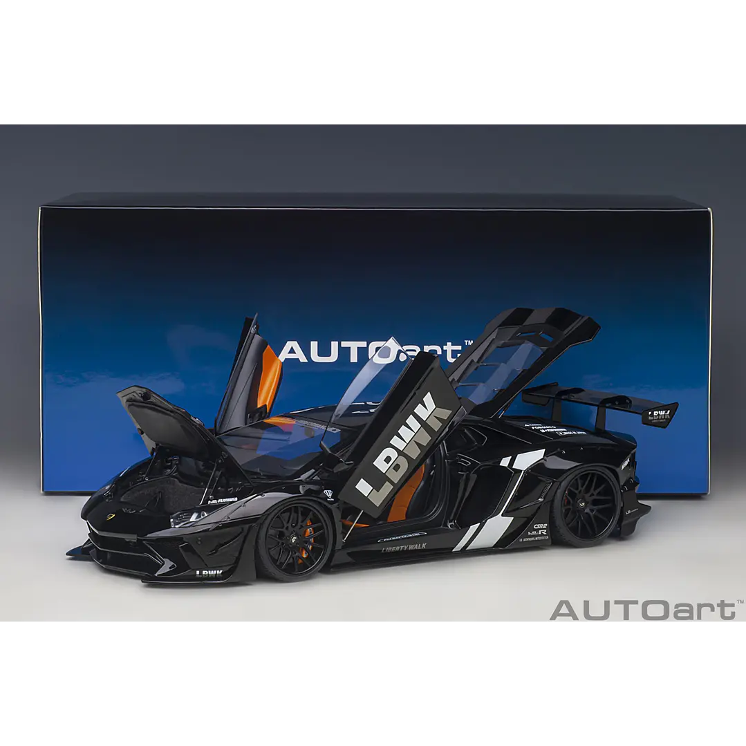 Carro Colección  Liberty Walk Lamborghini Aventa1/18 4