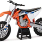  Moto  Ktm 450 Sx-F Naranja 1/12 - Miniatura 2