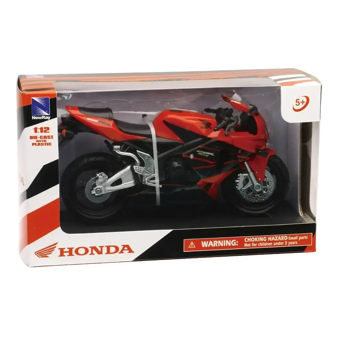 Moto  Honda Cbr 600R Roja 1/12 2