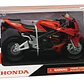 Moto  Honda Cbr 600R Roja 1/12 - Miniatura 2