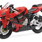 Moto  Honda Cbr 600R Roja 1/12 - Miniatura 1