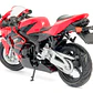 Moto  Honda Cbr 600R Roja 1/12 - Miniatura 3