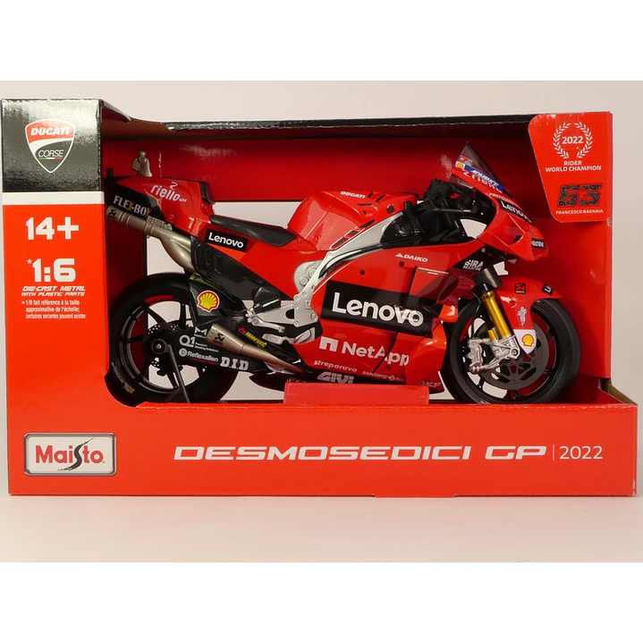 Moto Ducati Desmosedici Gp 2022 1/6 2