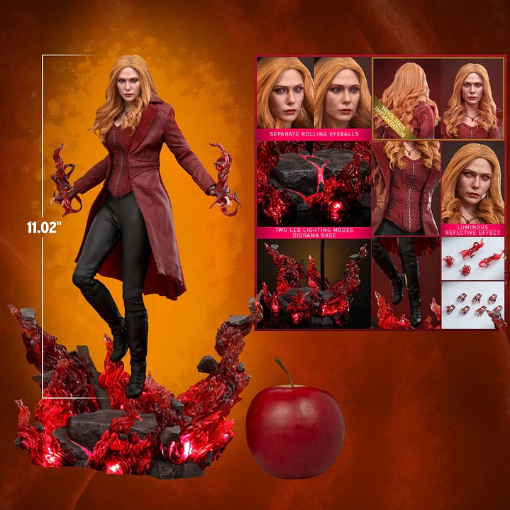 Figura Colección  Scarlet Witch Artisan Ed 1/6. 4