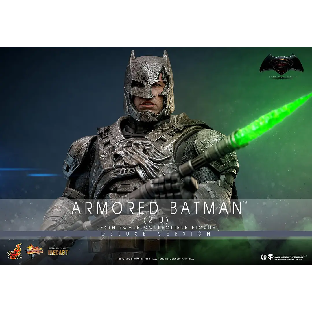 Figura Colección  Armored Batman 2.0 Deluxe 1/6 1