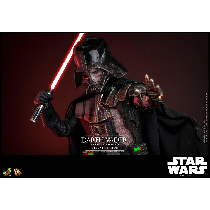 Figura Colección  Darth Vader  Battle Damaged Deluxe 1/6 3