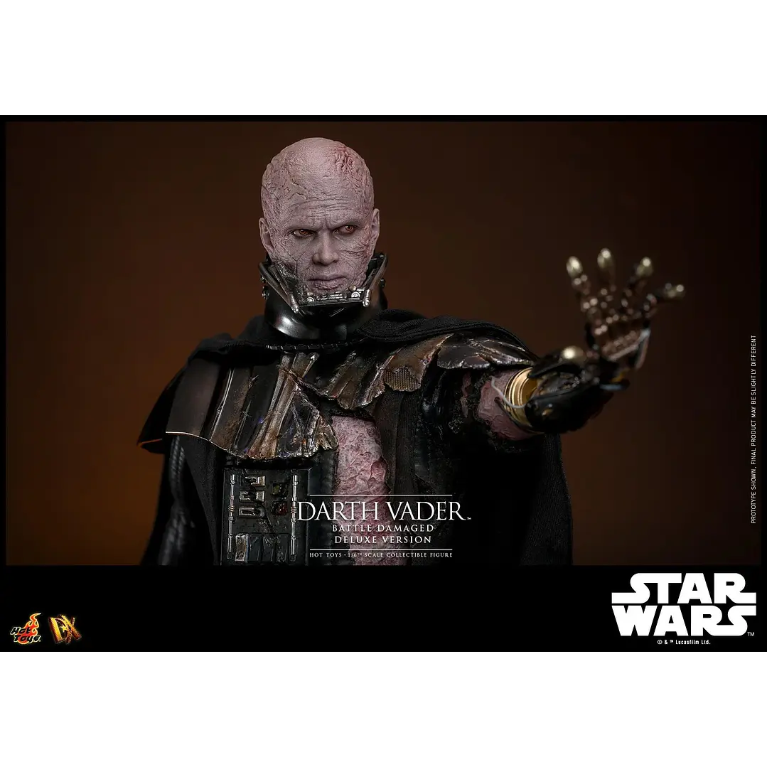 Figura Colección  Darth Vader  Battle Damaged Deluxe 1/6 7