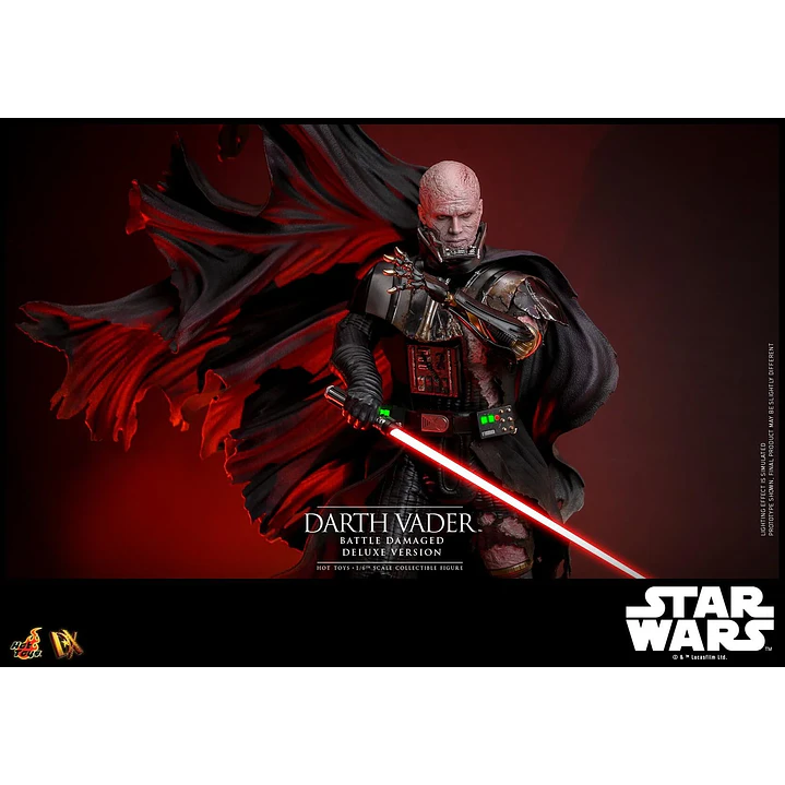 Figura Colección  Darth Vader  Battle Damaged Deluxe 1/6 9
