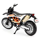 Motocicleta Ktm 690Smc R Blanca 1/18 - Miniatura 2