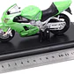 Motocicleta  Kawasaki Ninja Zx 12R Verde 1/18 - Miniatura 4