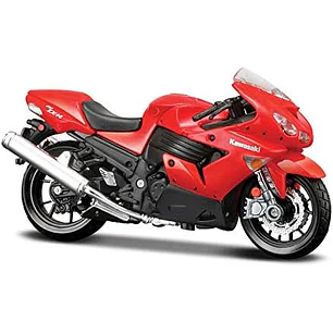 Motocicleta  Kawasaki Ninja Zx 14R Roja1/18