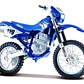    Motocicleta Yamaha Ttr 250 Azul 1/18 - Miniatura 1