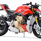   Motocicleta Ducati Super Naked V4 S Roja 1/18 - Miniatura 2