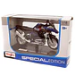  Motocicleta Bmw R 1200 Gs 2017 Azul 1/18 - Miniatura 3