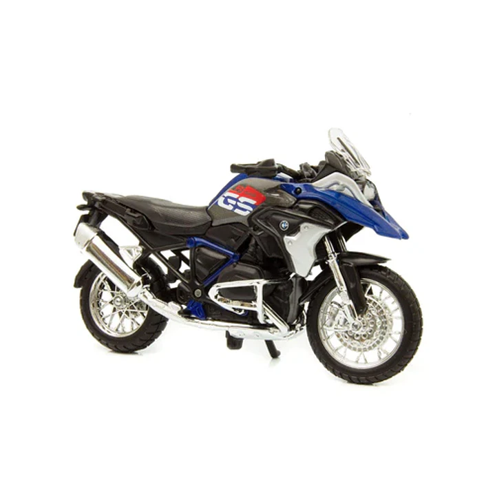  Motocicleta Bmw R 1200 Gs 2017 Azul 1/18 1