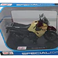 Motocicleta  Kawasaki Klr 650 Crema 1/18 - Miniatura 3