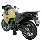 Motocicleta  Kawasaki Klr 650 Crema 1/18 - Miniatura 4