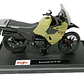 Motocicleta  Kawasaki Klr 650 Crema 1/18 - Miniatura 2