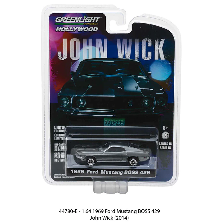 Carro Colección  1969 Ford Mustang Boss 429 1/64 2