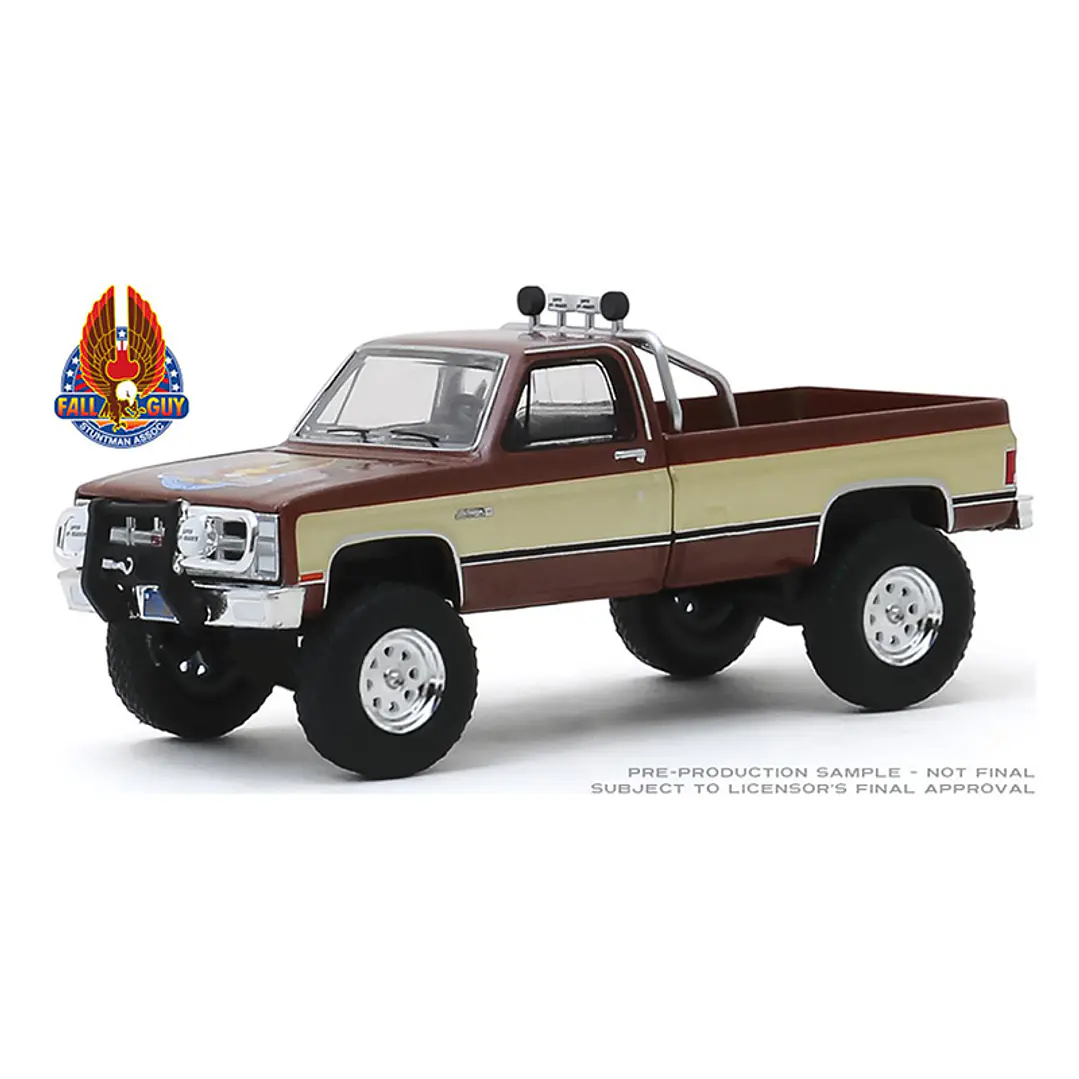 Carro Colección  1982 Gmc K-2500 Pickup Profesion peligro 1/64 1