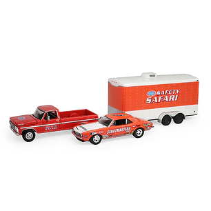 Carro Colección  1969 Ford F-250 And 1969 Chevro1/64