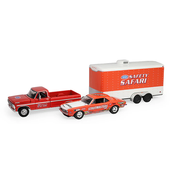Carro Colección  1969 Ford F-250 And 1969 Chevro1/64 1
