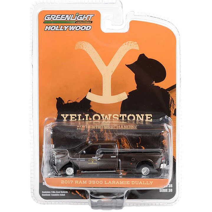 Carro Colección  2017 Ram 3500 Laramie Dually Pickup Yellowstone 1/64 2