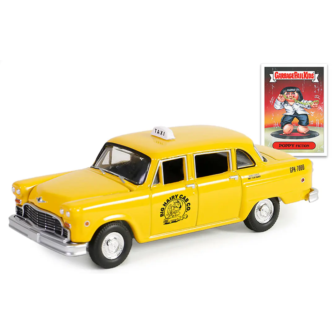 Carro Colección  1977 Checker Taxicab Poppy Fict1/64 1