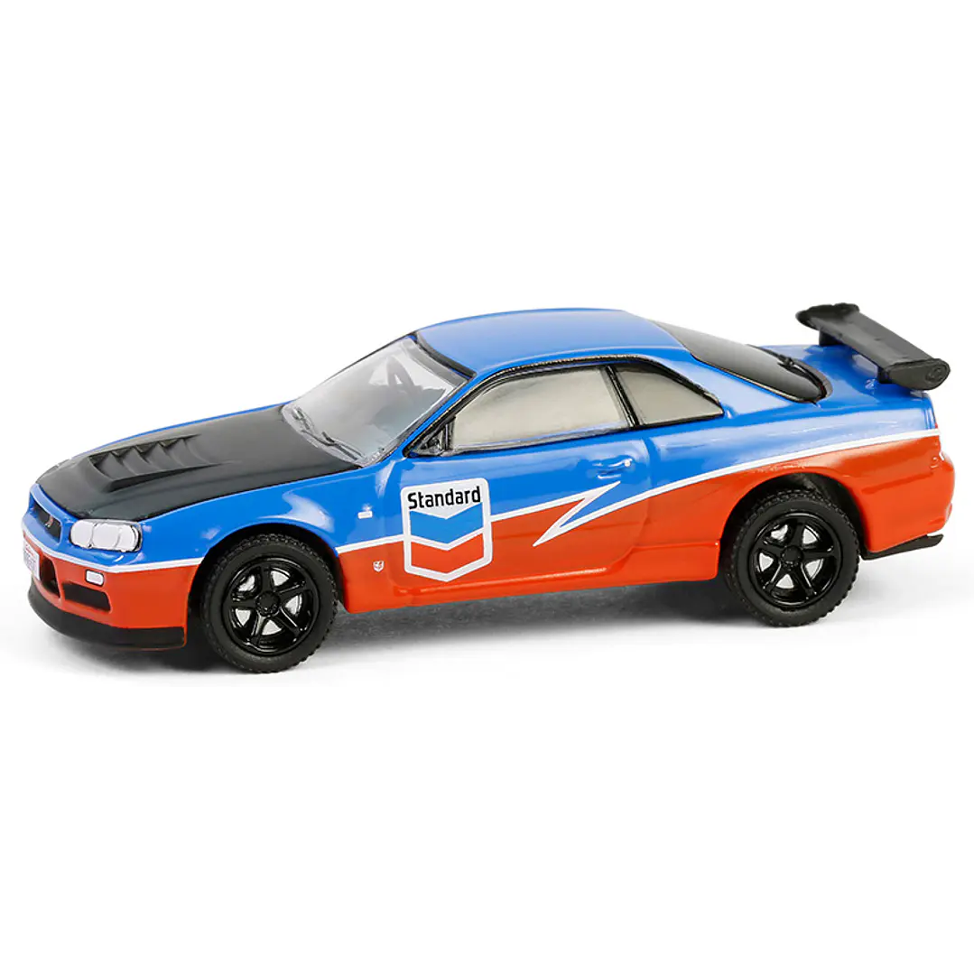 Carro Colección  2000 Nissan Skyline Gt-R (R34)1/64 1