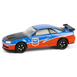 Carro Colección  2000 Nissan Skyline Gt-R (R34)1/64