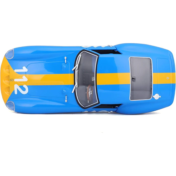 Carro Colección  Ferrari 250 Gto 112 Azul 1/87 3